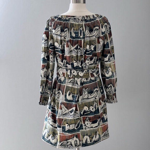 Burberry Printed Mini Dress - Picture 3 of 14
